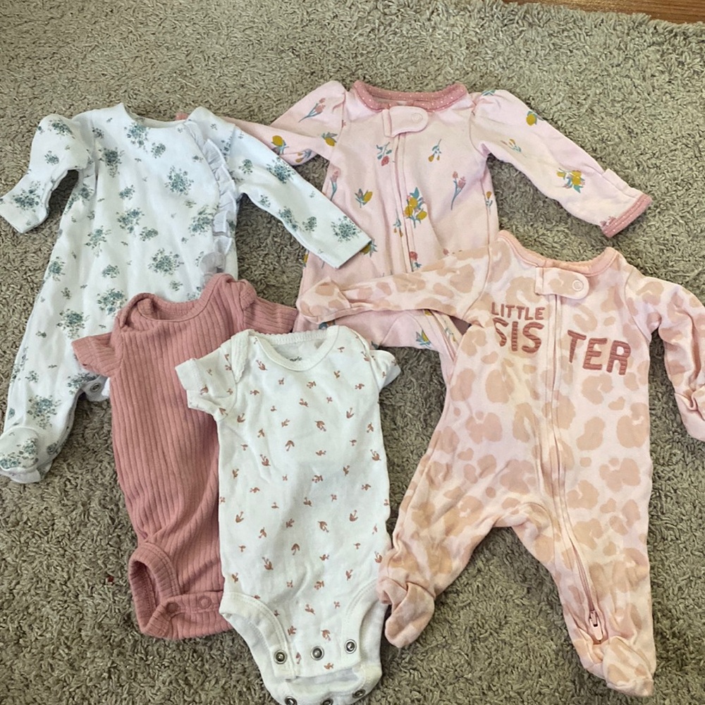 Preemie girls bundle